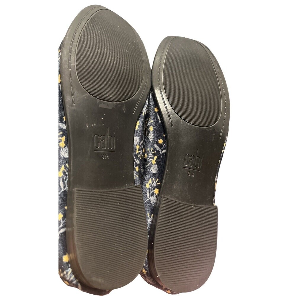 Cabi Women’s Velvet Carnaby Floral Slip On/ Loafers Shoes, Size 9 - Picture 7 of 10